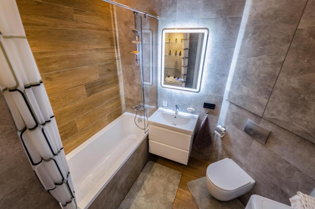Modern Vip Smart. Apartman Kijev Kültér fotó