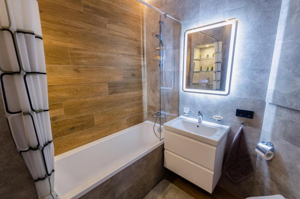Modern Vip Smart. Apartman Kijev Kültér fotó